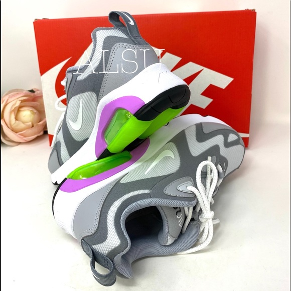 Nike Air Max 200 Cool Grey Canvas W AUTHENTIC - Picture 7 of 8